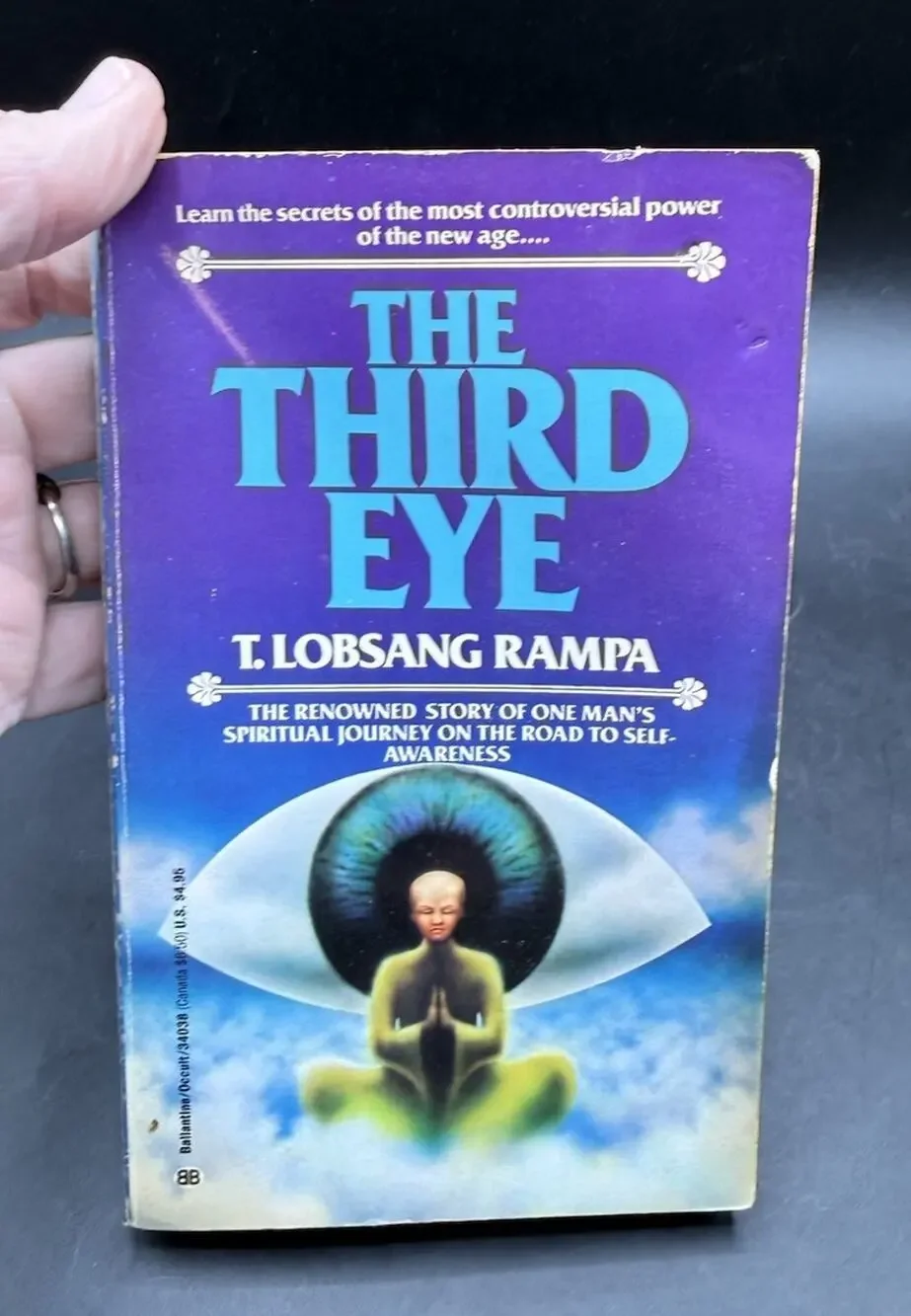 The Third Eye : by T. Lobsang Rampa (1990 Paperback) EUC